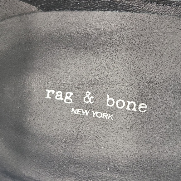 1066- Rag & Bone New York Beha Chelsea Made In Italy Size 9.5 NWT - Picture 11 of 15
